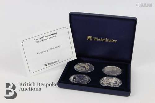 Westminster Mint 2005 Famous World Silver Coin Collection