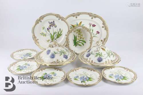 Part Spode Stafford Flowers Dinner Service