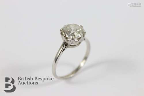 2.2 ct Diamond Solitaire Ring