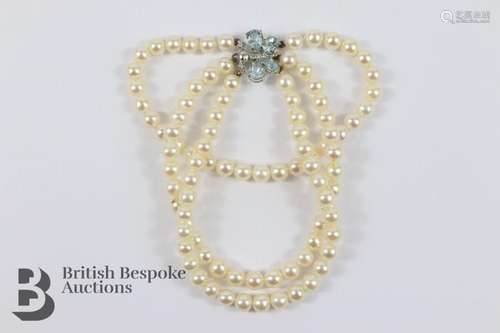 Three Strand Pearl Bracelet