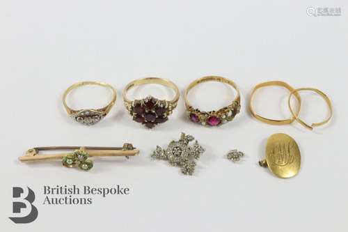 Miscellaneous Gold Jewellery