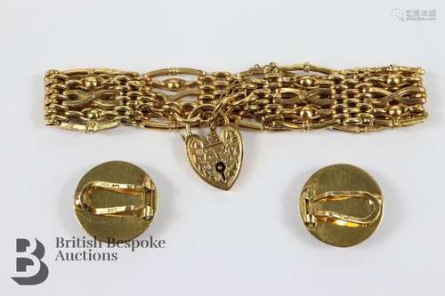 9ct Yellow Gold Bracelet