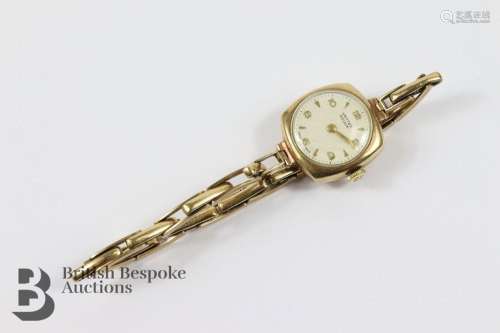 9ct Gold Vertex Wrist Watch