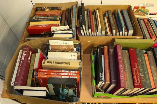 Twenty-three boxes of reference books, including: art, antiq...