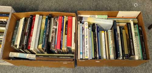 Three boxes of Art Reference books, including traditional an...