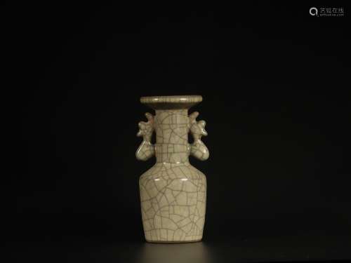 In the  : the elder brother of glaze vase with a double phoe...