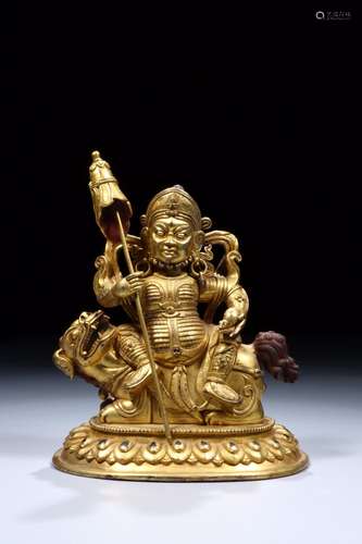 gold treasure, pop a statueSize: 19.5 cm high 16.5 x 12 cm w...