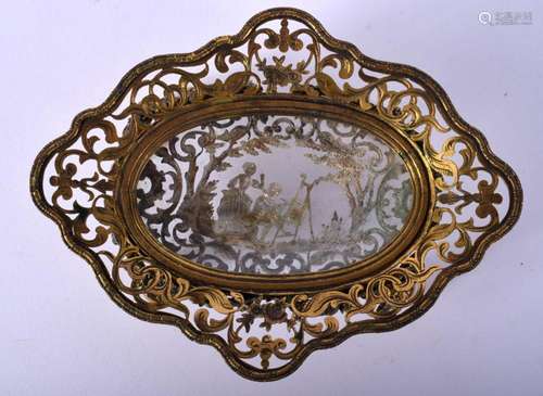 A VERY UNUSUAL 18TH/19TH CENTURY EUROPEAN SILVER AND GILT ME...