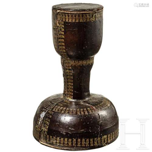 A case for a liturgical chalice, early 19th century