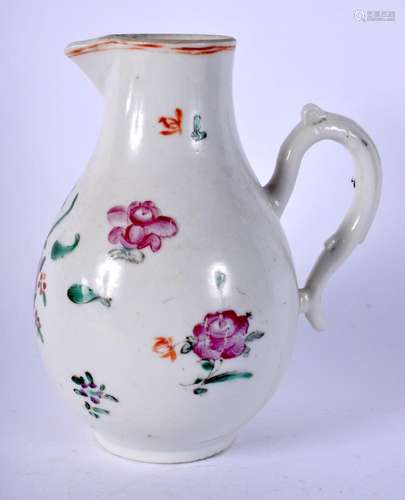 AN 18TH CENTURY CHINESE EXPORT SPARROW BEAK JUG Qianlong. 14...