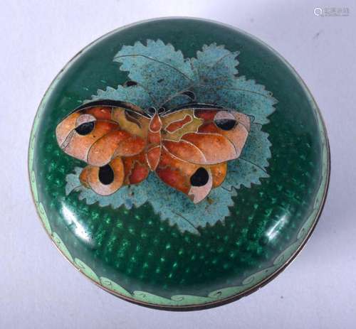 AN EARLY 20TH CENTURY JAPANESE TAISHI PERIOD CLOISONNE ENAME...