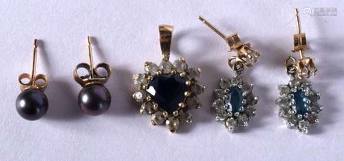 A VINTAGE PENDANT etc. (5)