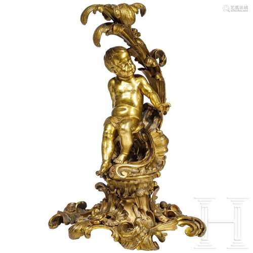 A gilt French centerpiece, circa 1860