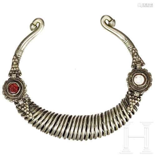 An Afghan choker, circa 1900