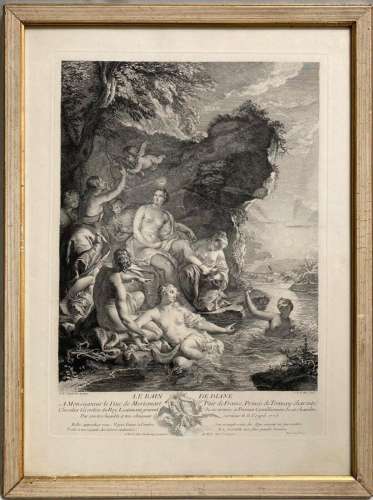 d'après Noël Nicolas COYPEL (1690-1734), 
gravé par Jacq...
