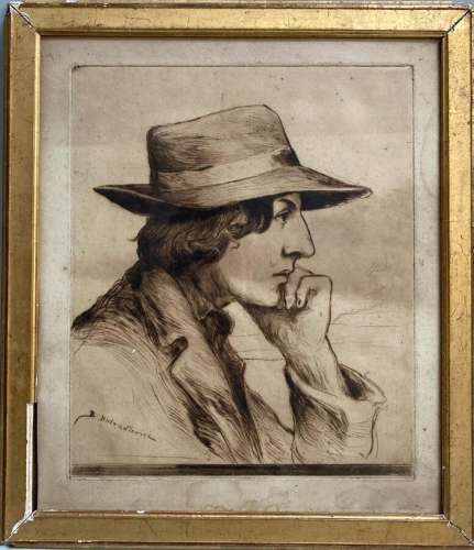 Boleslaw BALZUKIEWICZ [lituanien] (1879-1935)
Portrait de da...