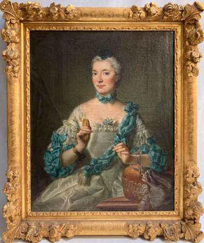Jacques AUTREAU (1659-1745)
Jeune femme à la couture
Toile d...