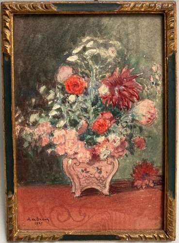 Alexis Louis DE BROCA (1868-1948)
Bouquet de fleurs, 1927