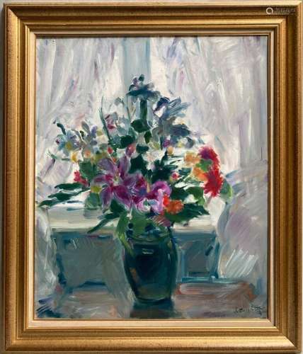 Jean CHABOT (1914-2015)
Bouquet de fleurs devant la fenêtre
...