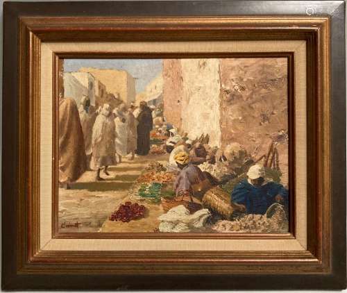 Edouard Jules CHIMOT (1880-1959)
Souvenir du Maroc
Huile sur...