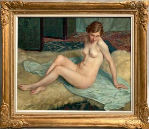 Paul SIEFFERT (1874-1957)
Femme nue étendue
Huile sur toile ...