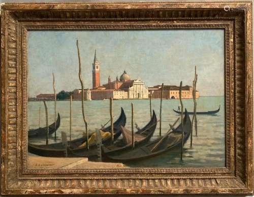 Jean Gabriel GOULINAT (1883-1972)
Venise, San Giorgio Maggio...