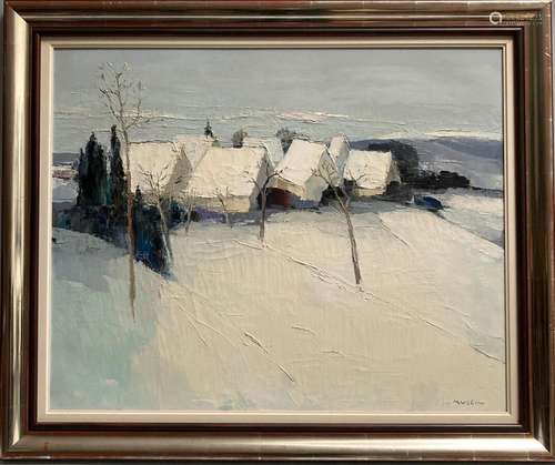 Joseph MUSLIN (1911-2003)
Neige dans la Sundgau
Huile sur to...