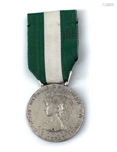 Médaille d'argent d'honneur régionale, départemental...