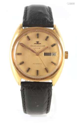 A GENTLEMAN'S GOLD PLATED VINTAGE JAEGER LECOULTRE '...