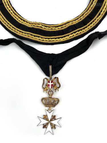 ORDRE DE SAINT JEAN DE JERUSALEM Croix de chevalier de grâce...