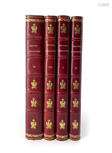 REVUE DU SOUVENIR NAPOLEONIEN Revues de 1989 à 1994 en 4 vol...