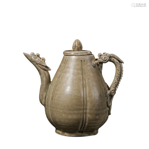 CELADON POT, SOUTHERN SONG DYNASTY, CHINA, 12TH CENTURY