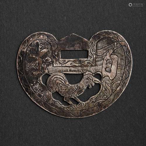CHINESE ANCIENT PURE SILVER COIN