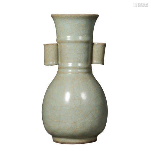 LONGQUAN WARE AMPHORA, SOUTHERN SONG DYNASTY, CHINA, 12TH CE...