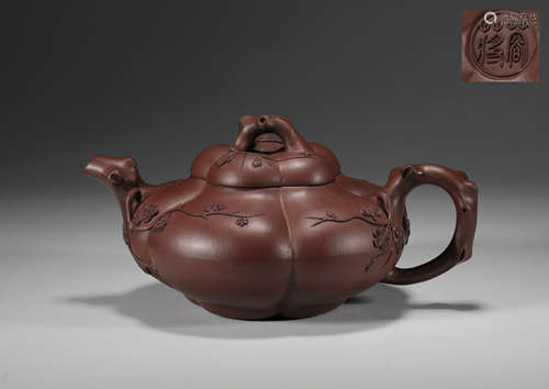 Purple teapots from the Qing Dynasty