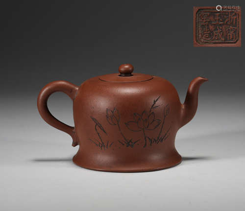 Purple teapots from the Qing Dynasty