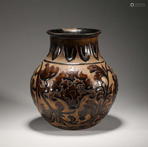 Song Dynasty Cizhou kiln pick flower pot