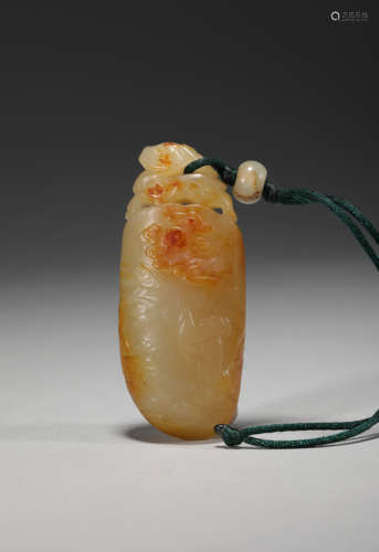 Hetian jade ornaments of the Qing Dynasty