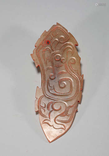 Western Zhou Phoenix bird jade ornaments