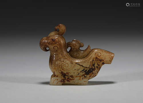 The western zhou dynasty jade bird