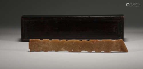 Han Dynasty long jade axe