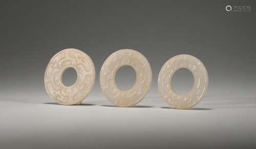 Han Dynasty Jade ring 1 group