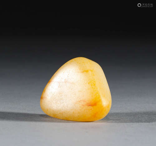 In the Qing Dynasty, Hetian jade seed raw stone