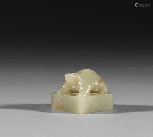 Han Dynasty, Hotan Jade Turtle button seal