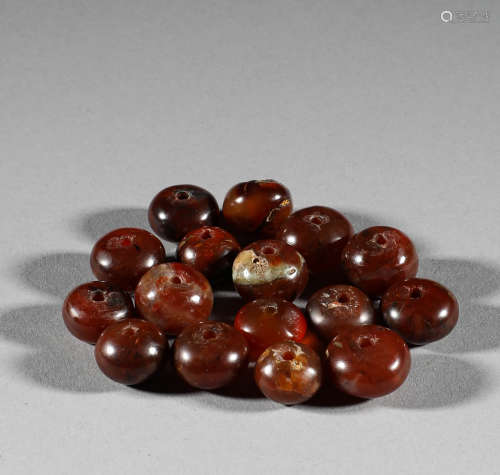 Agate beads in Tang Dynasty