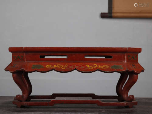 木胎漆器炕桌