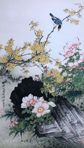 田世光 花鸟 纸本