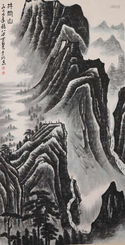 李可染《井冈山》