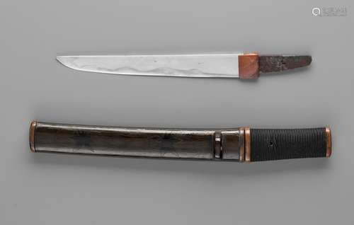 A TANTO IN AIKUCHI KOSHIRAE