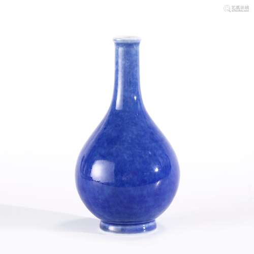 QING YONGZHENG BLUE GUANYIN VASE